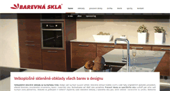 Desktop Screenshot of barevnaskla.cz